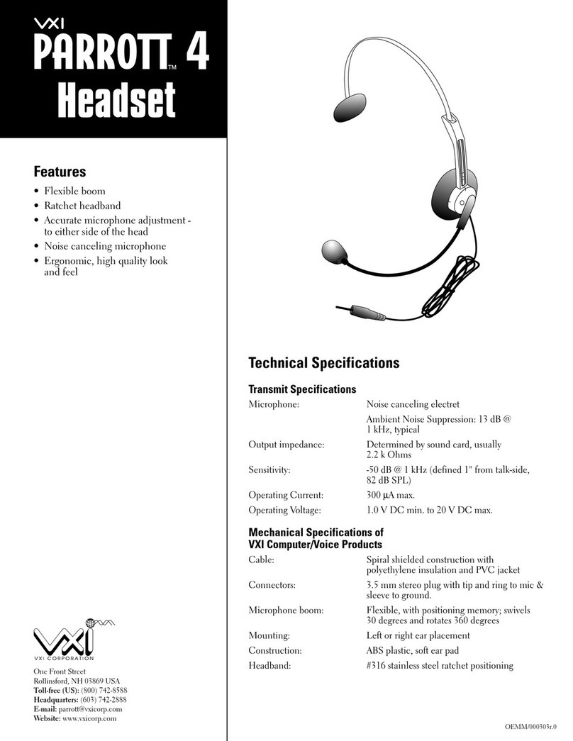 VXI PARROTT 4 Specifications