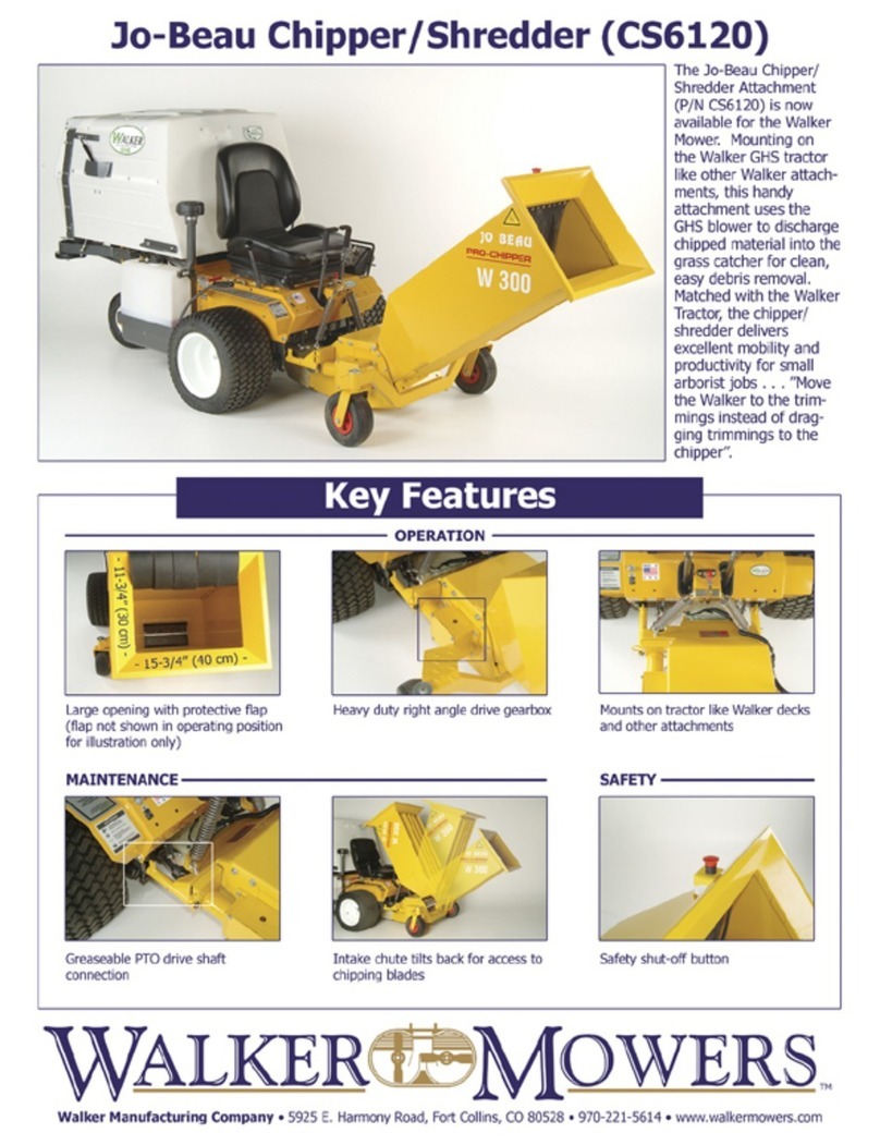 Walker CS6120 Specifications