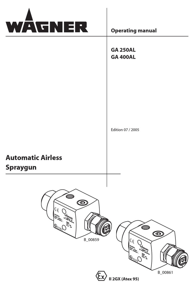 WAGNER GA 250AL User manual