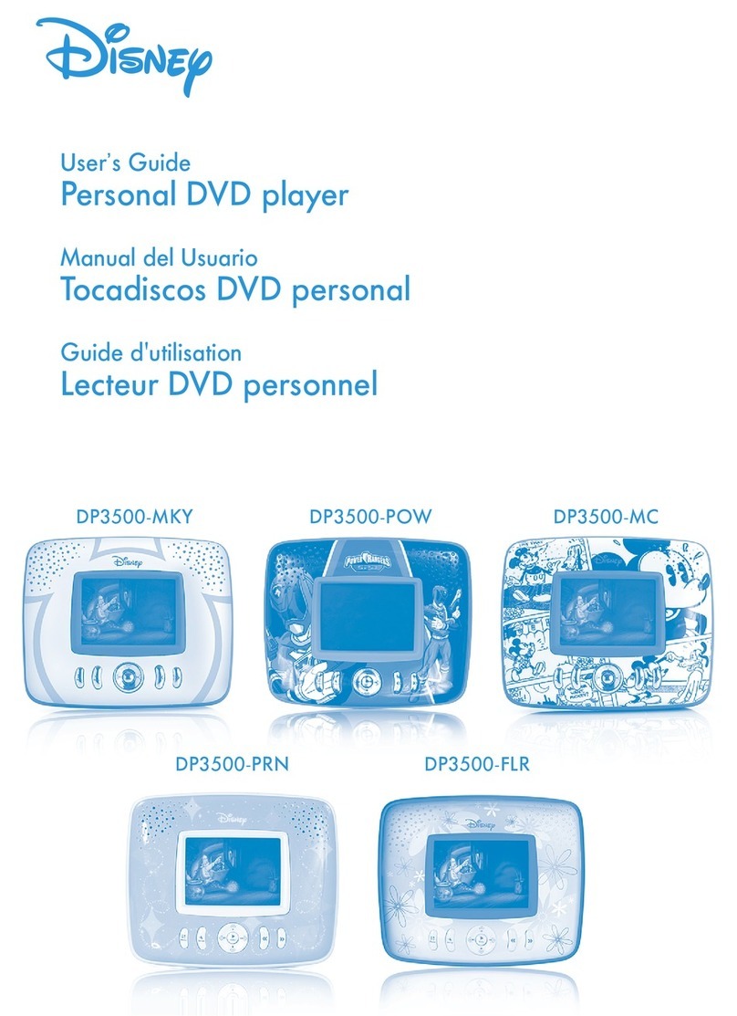 Disney DP3500-FLR user guide
