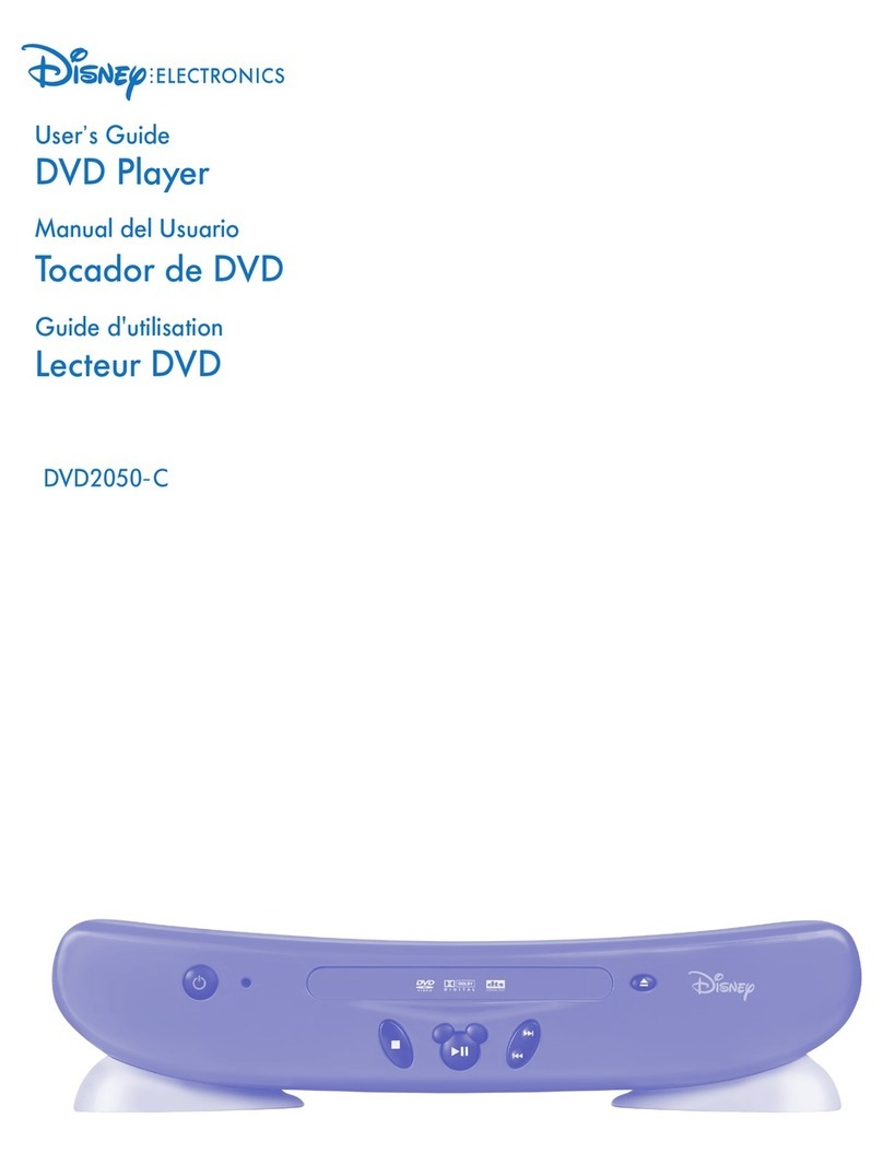 Disney DVD2050-C user guide