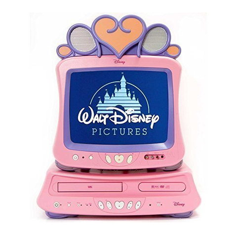 Disney 13" Color TV user guide