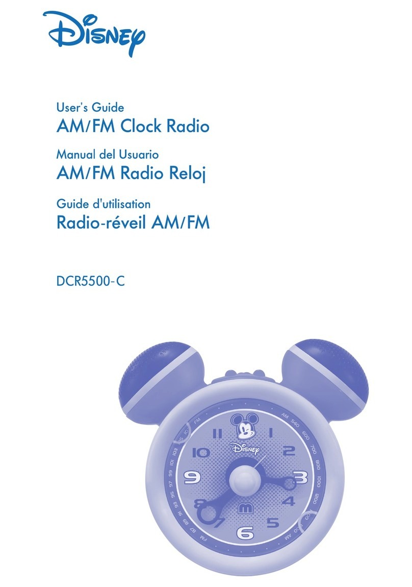 Disney DCR5500-C user guide