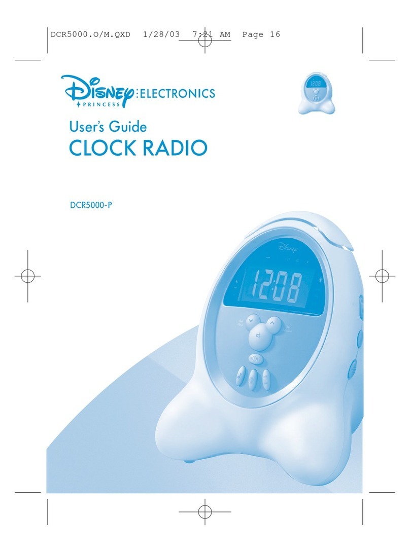 Disney DCR5000-P user guide