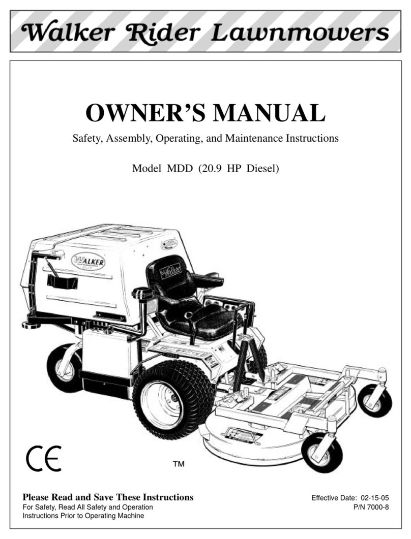 Walker MDD User manual