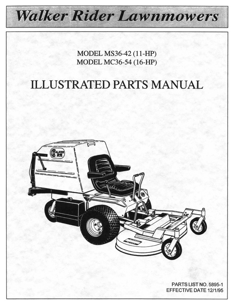 Walker MC36-54 Setup guide