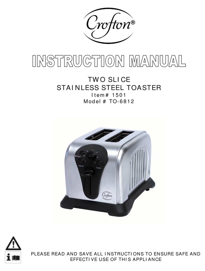 Crofton TO-6812 instruction manual