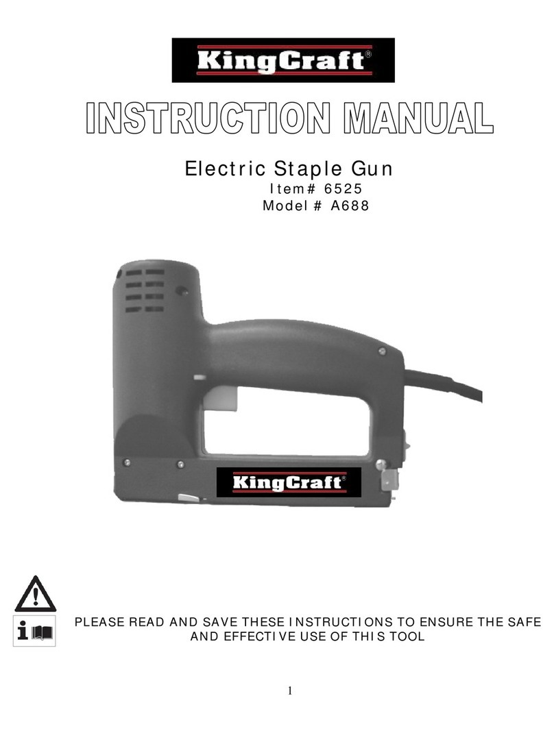 KING CRAFT Model # A688 instruction manual