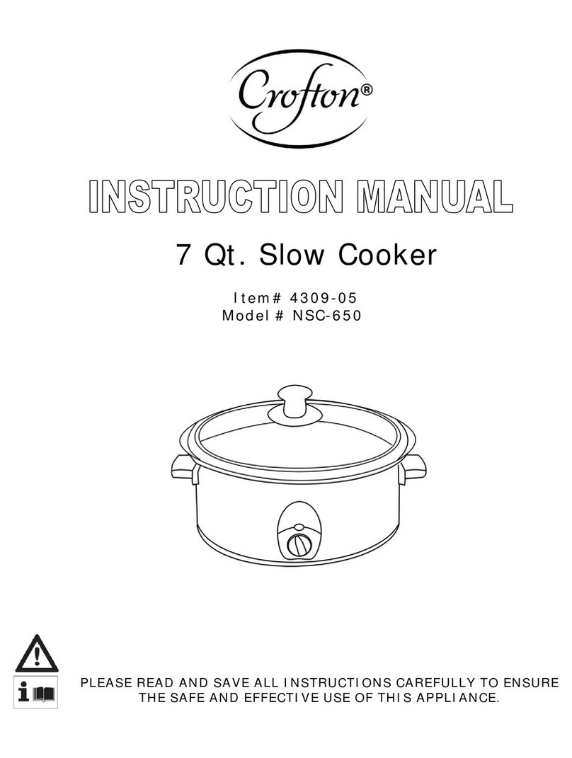 Crofton NSC-650 instruction manual