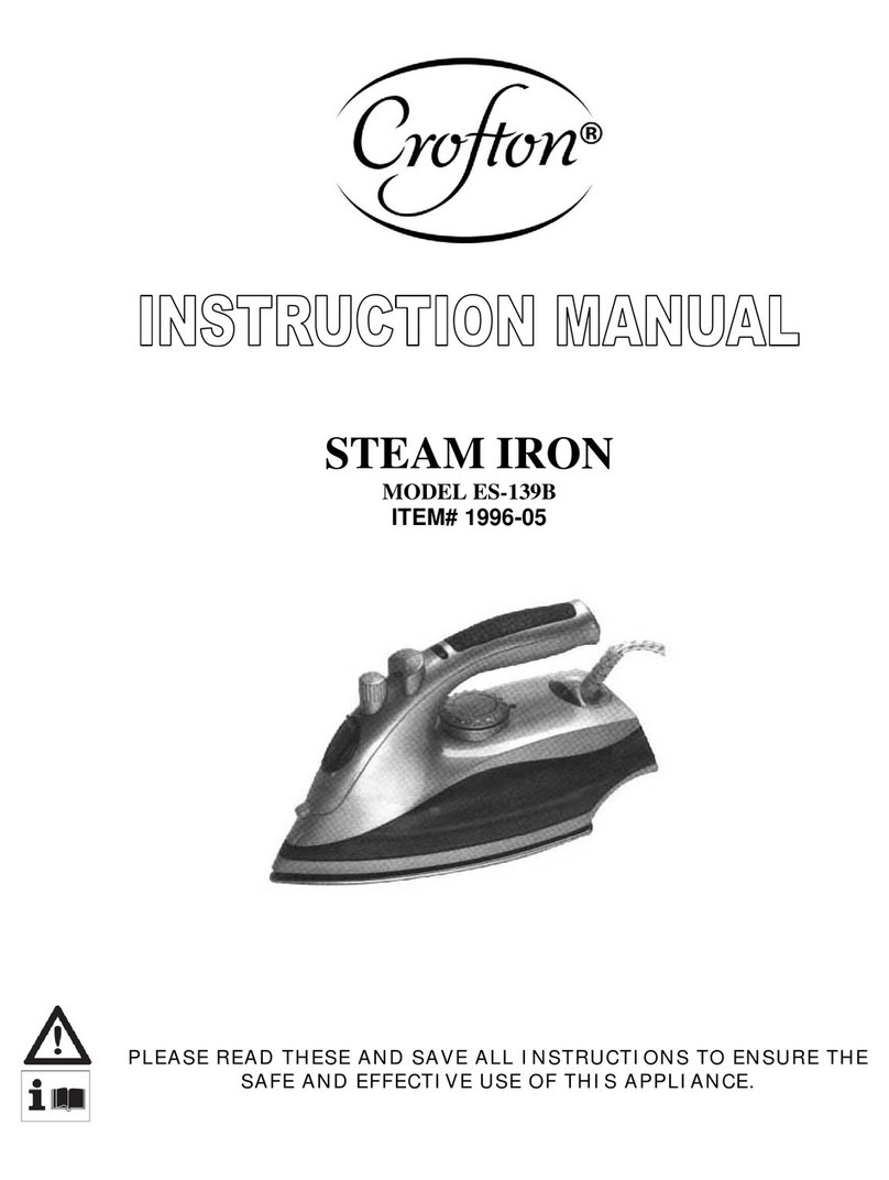Crofton ES-139B instruction manual