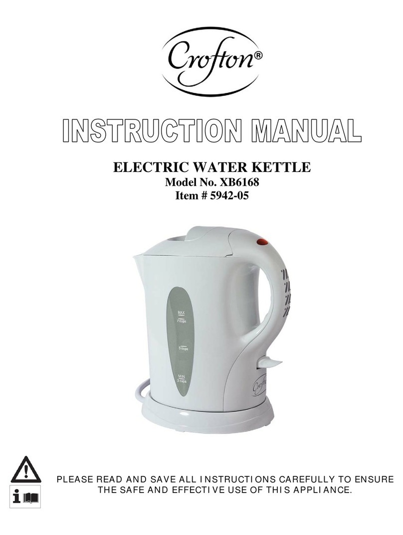 Crofton XB6168 User manual