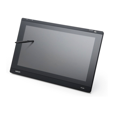 Wacom DTU-1631 User manual