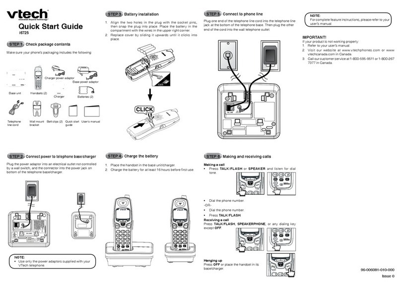 V-tech i6725 User manual