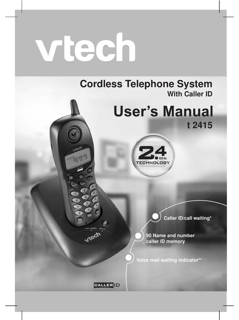 V-tech t2415 User manual