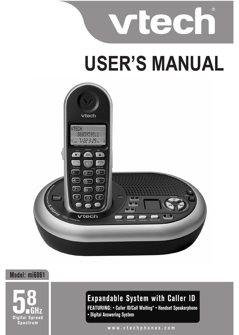 V-tech mi 6861 User manual