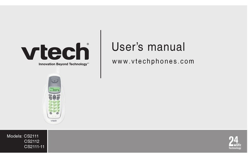 V-tech CS2111-11 User manual