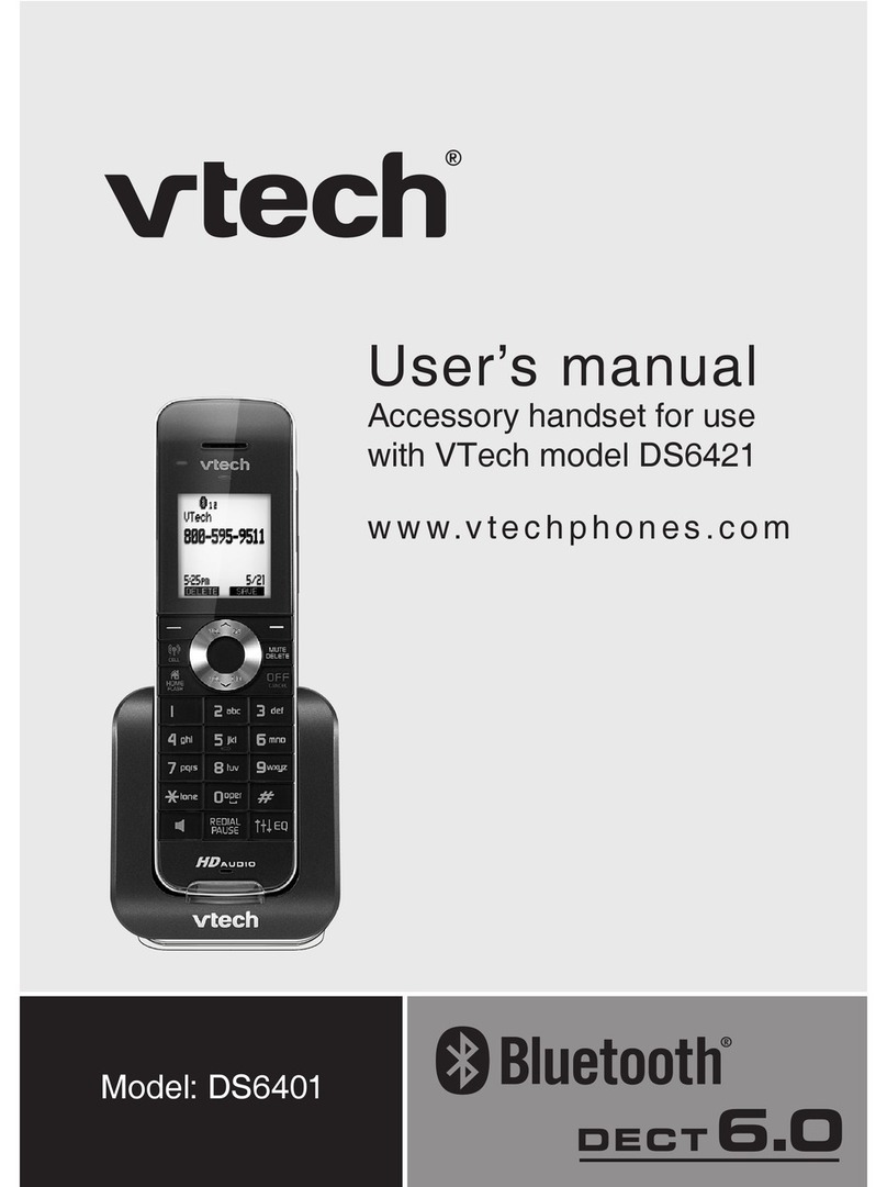 V-tech DS6401 User manual