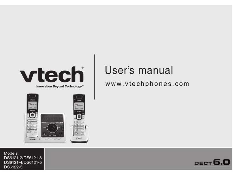 V-tech DS6121-2 User manual V-tech DS6121-2 User manual