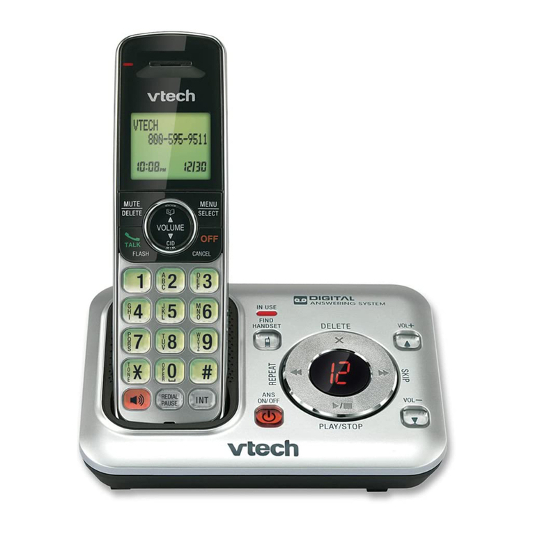 V-tech DECT CS6429-2 user manual