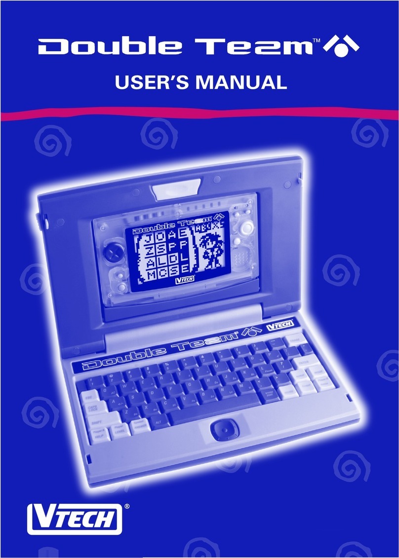 V-tech Video Game Console user manual