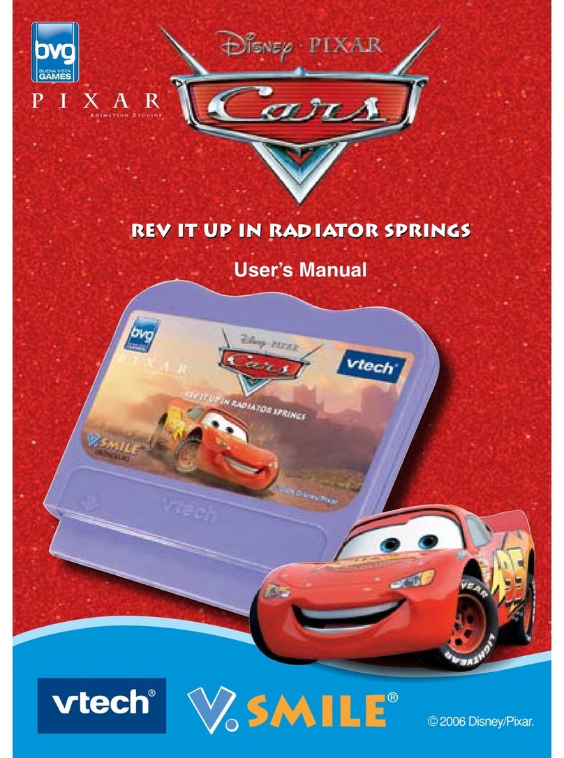 V-tech REV IT UP IN RADIATOR SPRINGS user manual