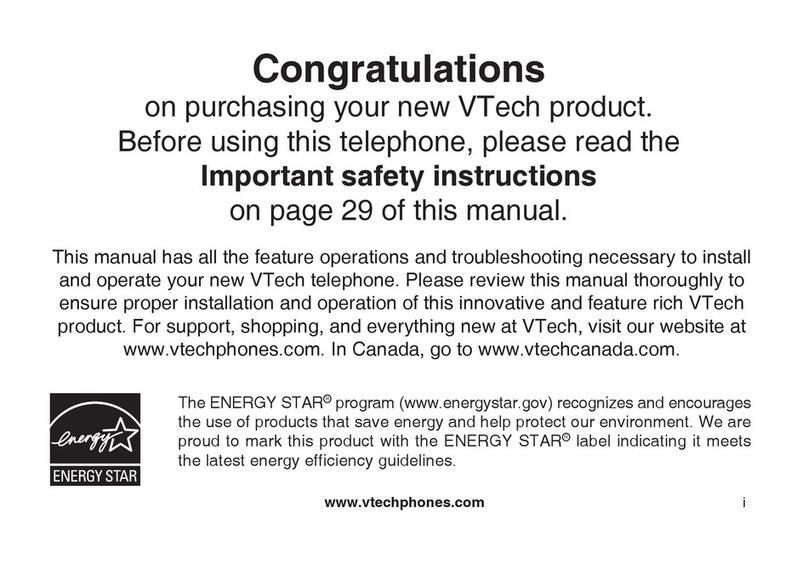 V-tech LS6113-BK user manual