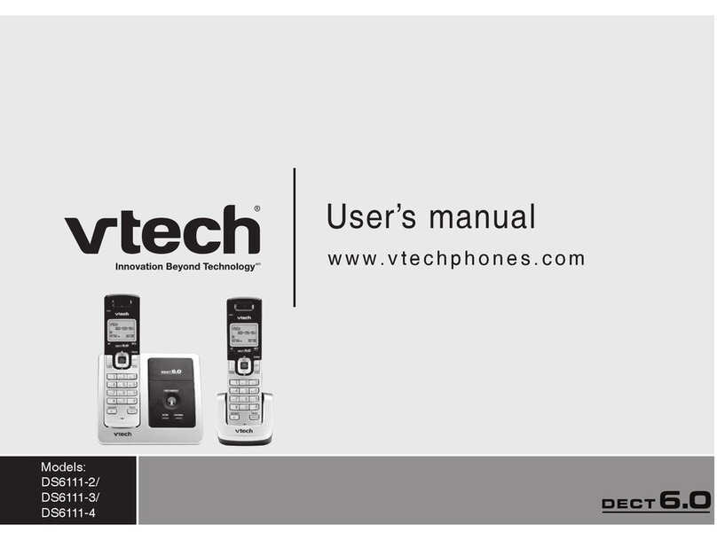 V-tech DS6111-2 DS6111-3 user manual