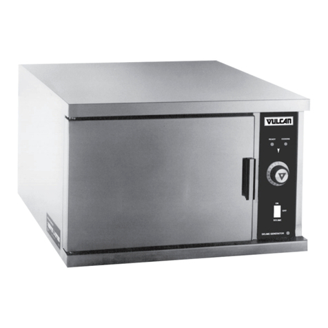 Vulcan-Hart COUNTER CONVECTION STEAMERS 52397 Installation and operation manual