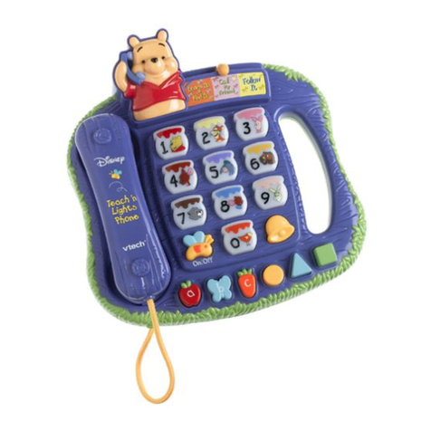 V-tech Teach in Lights Phone User manual