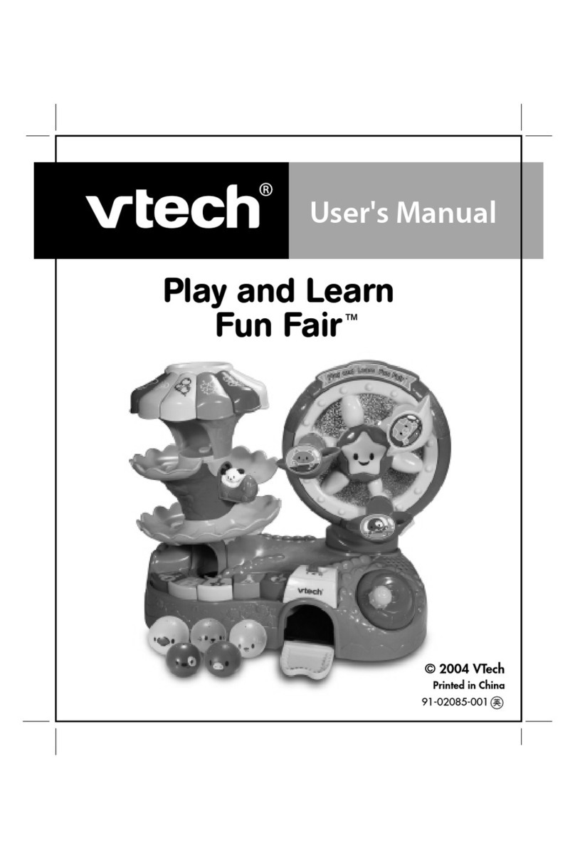 V-tech Play and Learn Fun Fair User manual