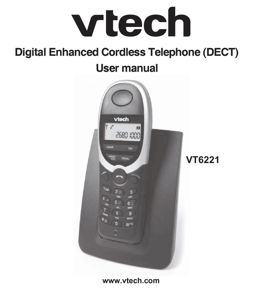 V-tech VT6221 User manual