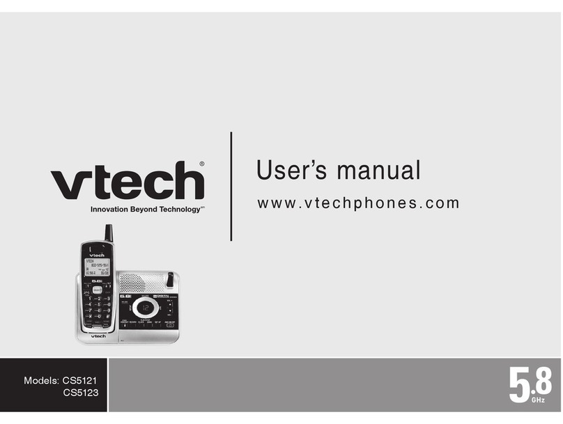 V-tech CS5123 User manual
