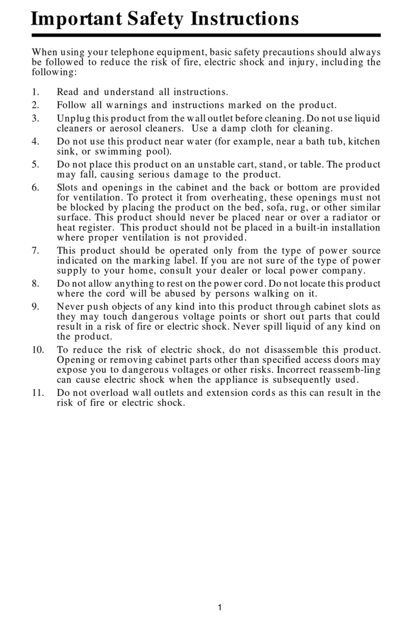 Gigaphone 20-2481 user manual
