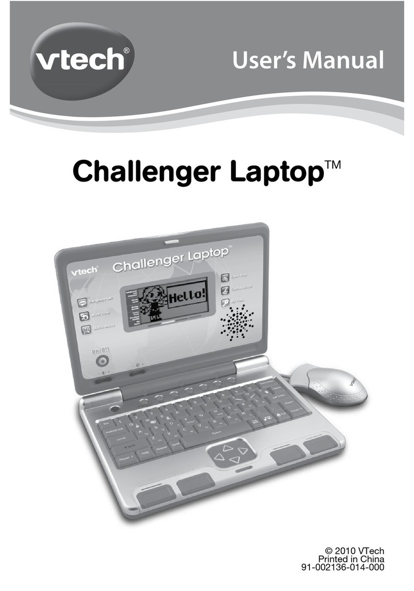 V-tech CHALLENGER 91-002136-014-000 User manual