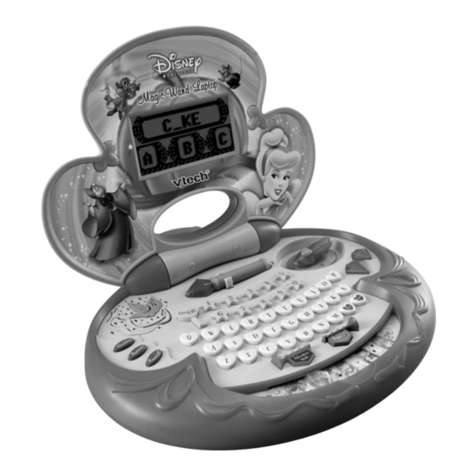 V-tech Cinderella Magic Wand Laptop User manual