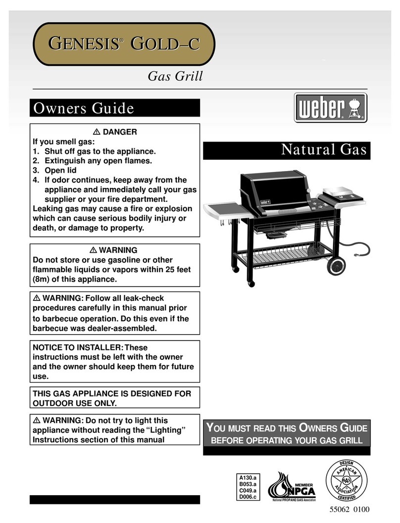 Weber 55062 User manual