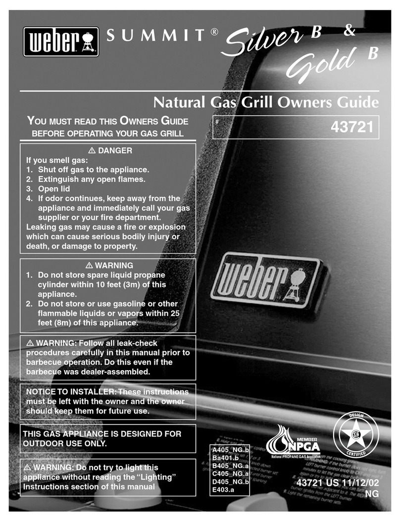 Weber 43721 User manual