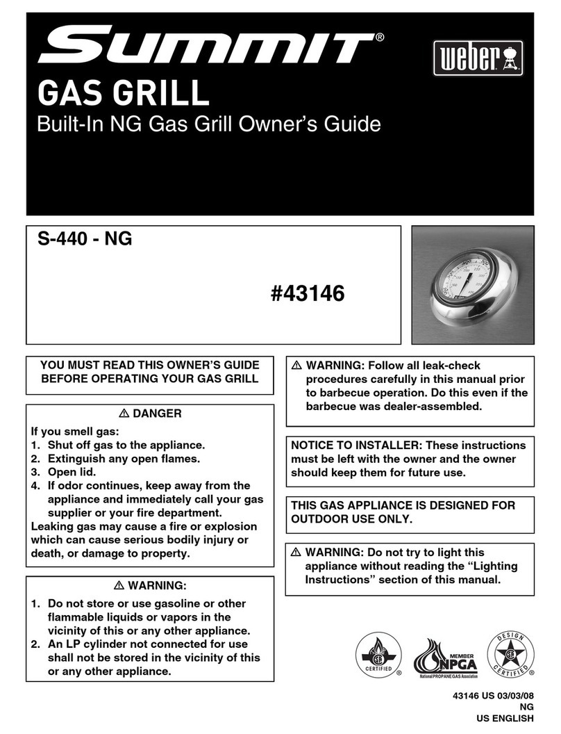 Weber 43146 User manual