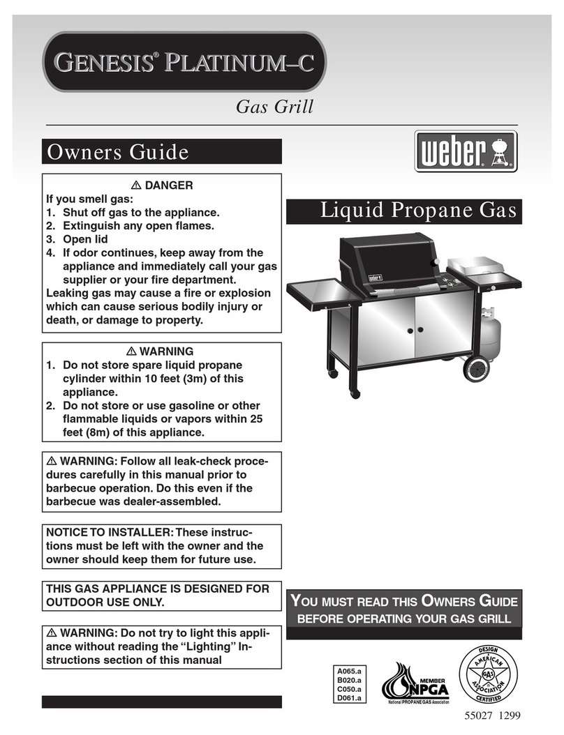 Weber 41081 User manual