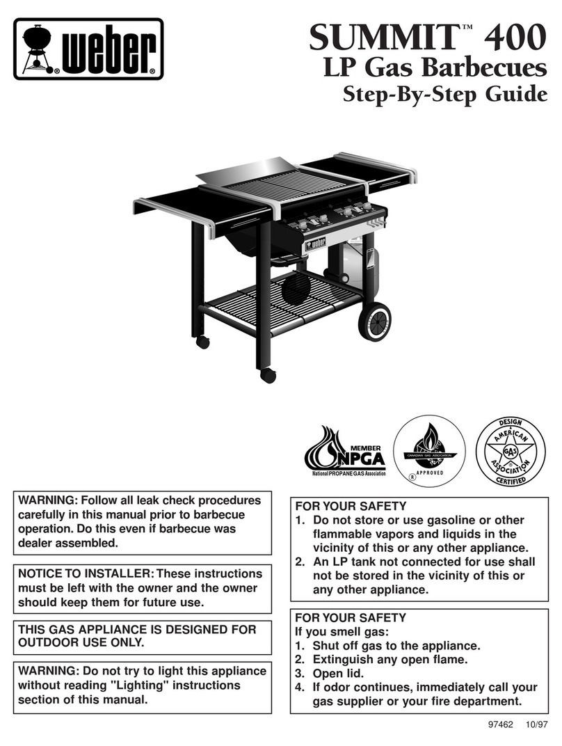 Weber SUMMIT 400 User manual