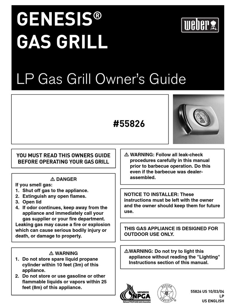 Weber GENESIS 55826 User manual