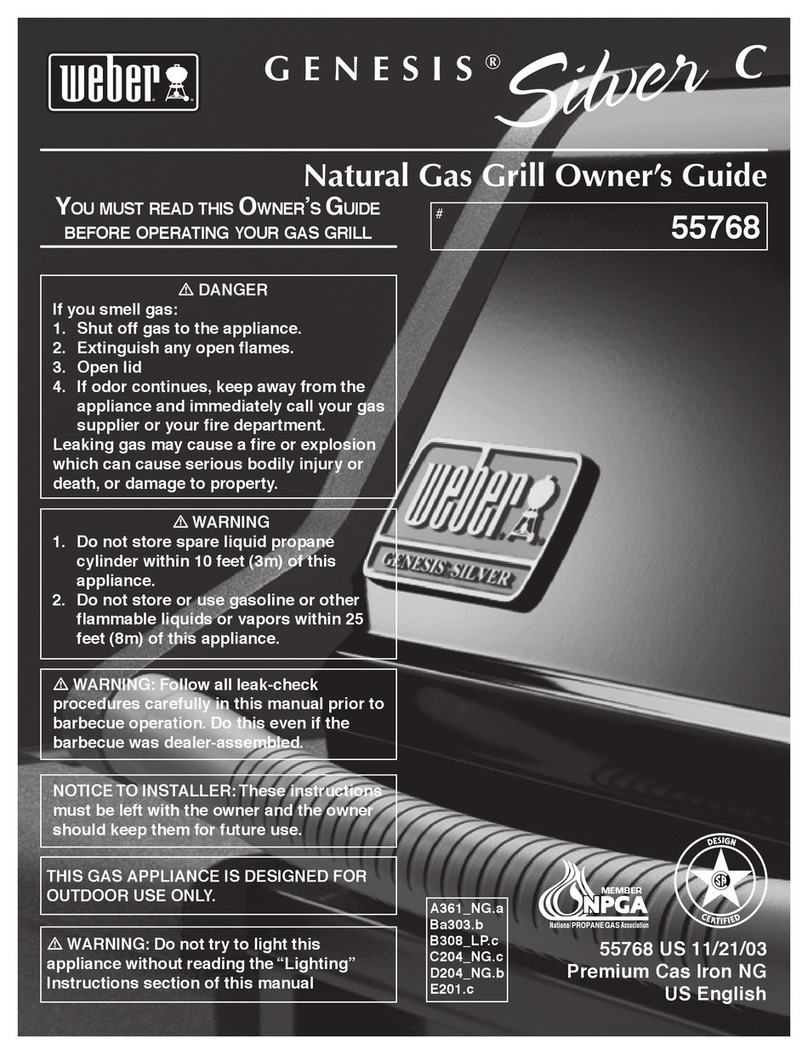 Weber 55768 User manual