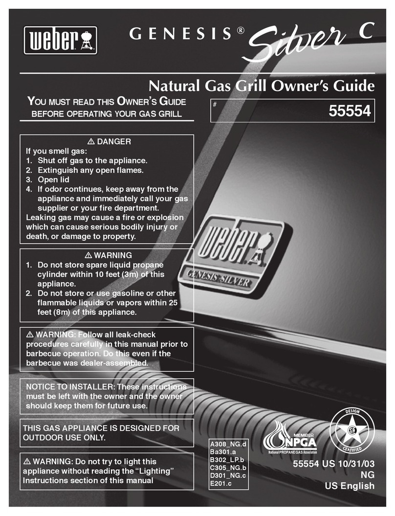Weber 55554 User manual