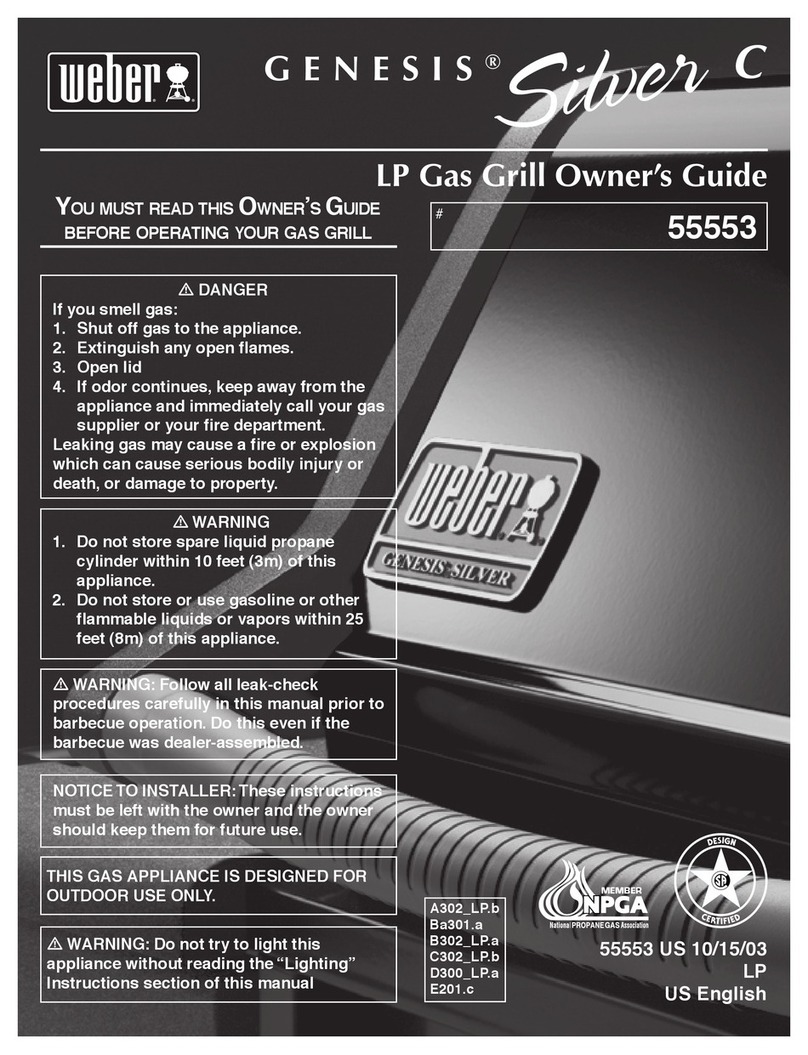 Weber 55553 owner's guide