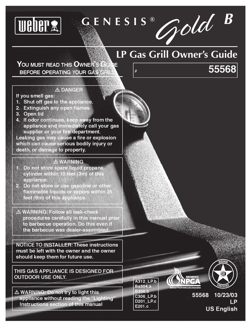 Weber 55568 User manual