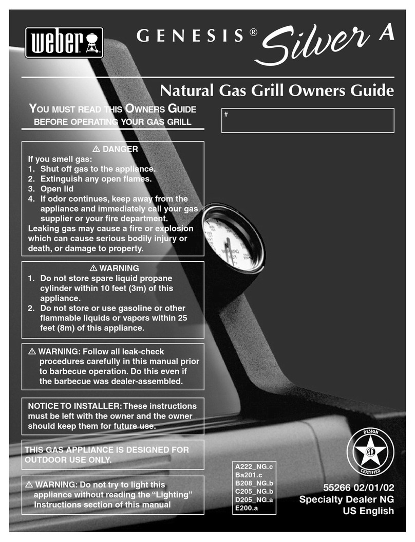 Weber 55266 User manual