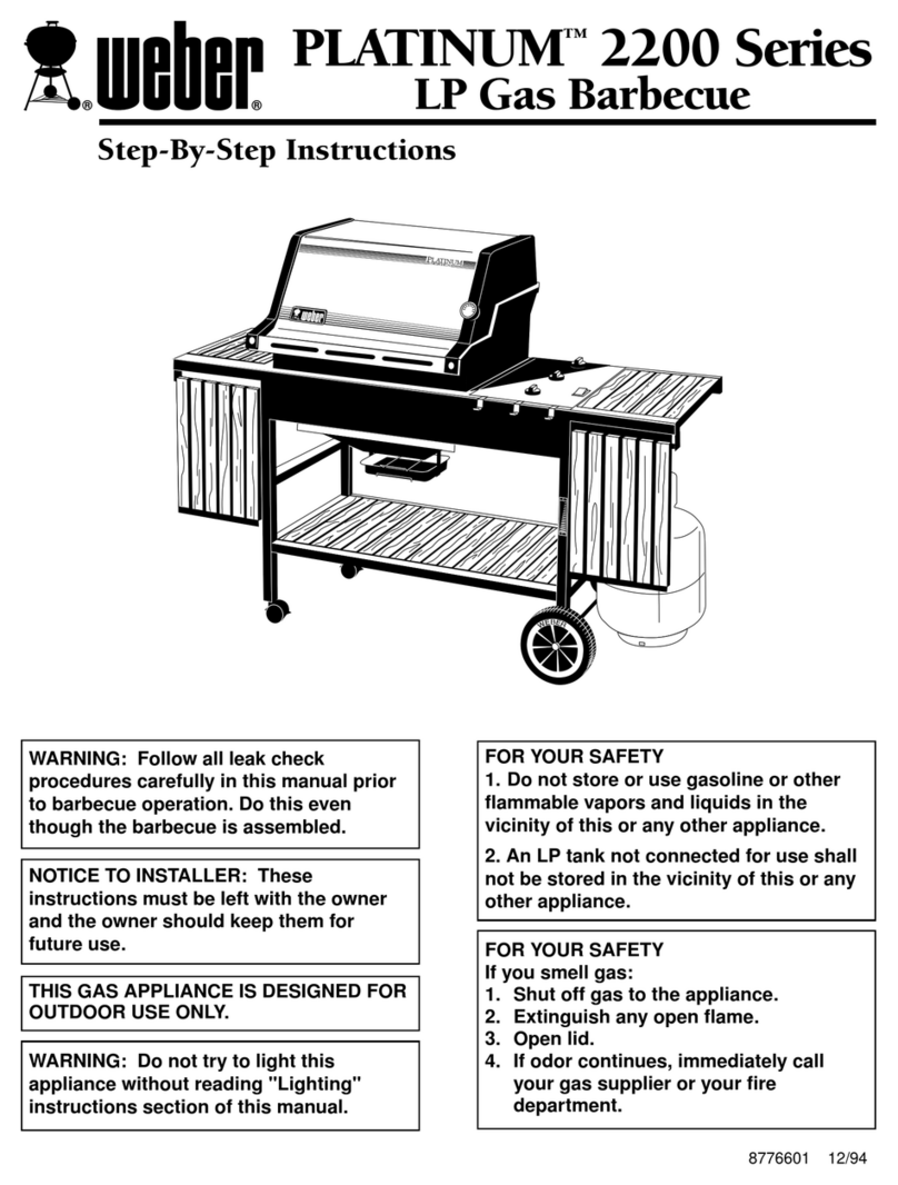 Weber 2200 Series instructions