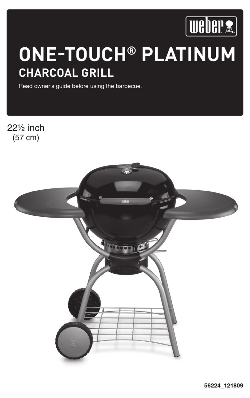 Weber One-Touch 120409 owner's guide
