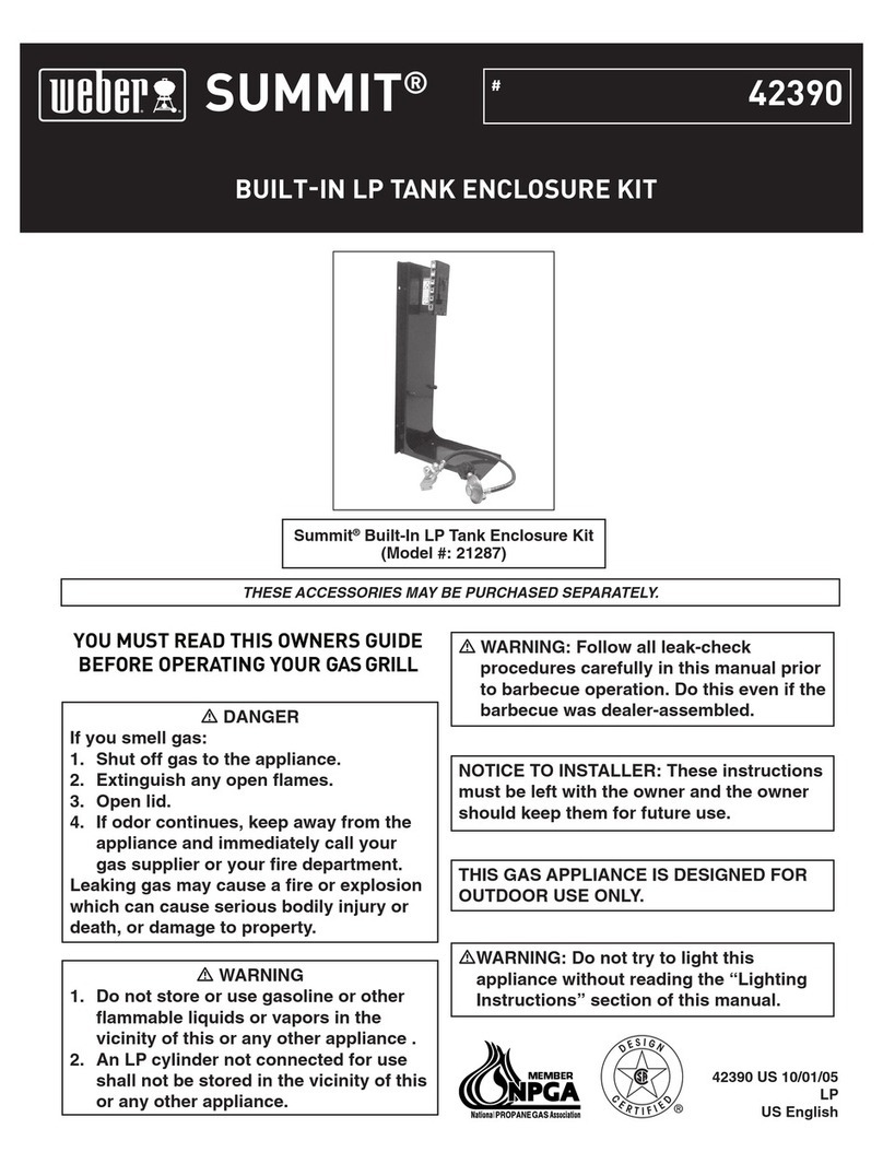 Weber SUMMIT 42390 user manual