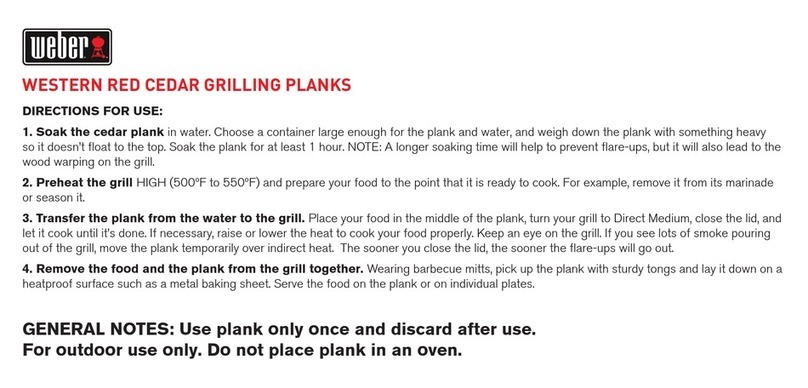 Weber Grill Accessory Manual